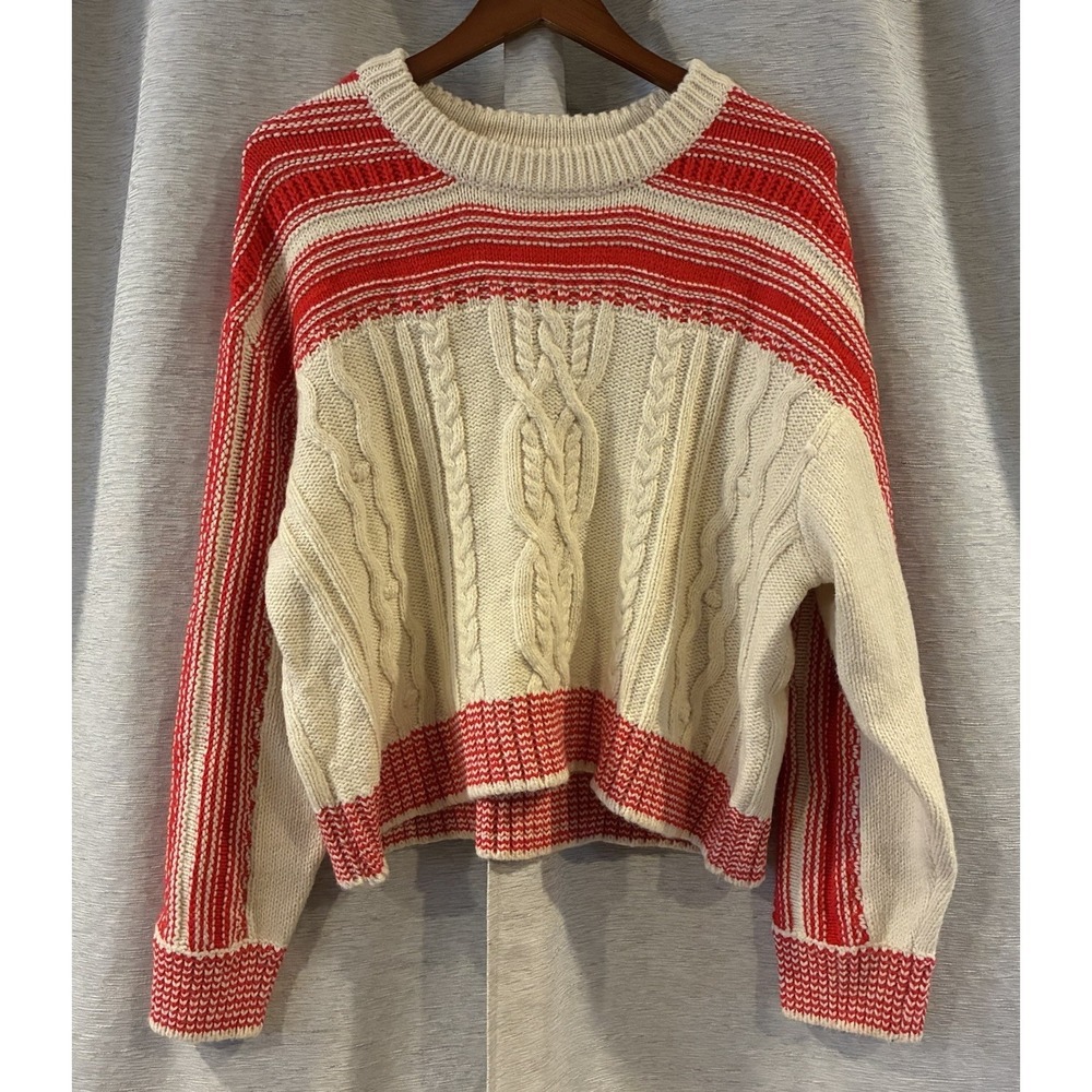AE Snow Stopper‎ Sweater Knit Size Large Cozy Preppy